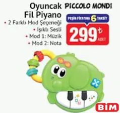 PİCCOLO MONDİ OYUNCAK FİL PİYANO PİCCOLO MONDİ OYUNCAK FİL PİYANO